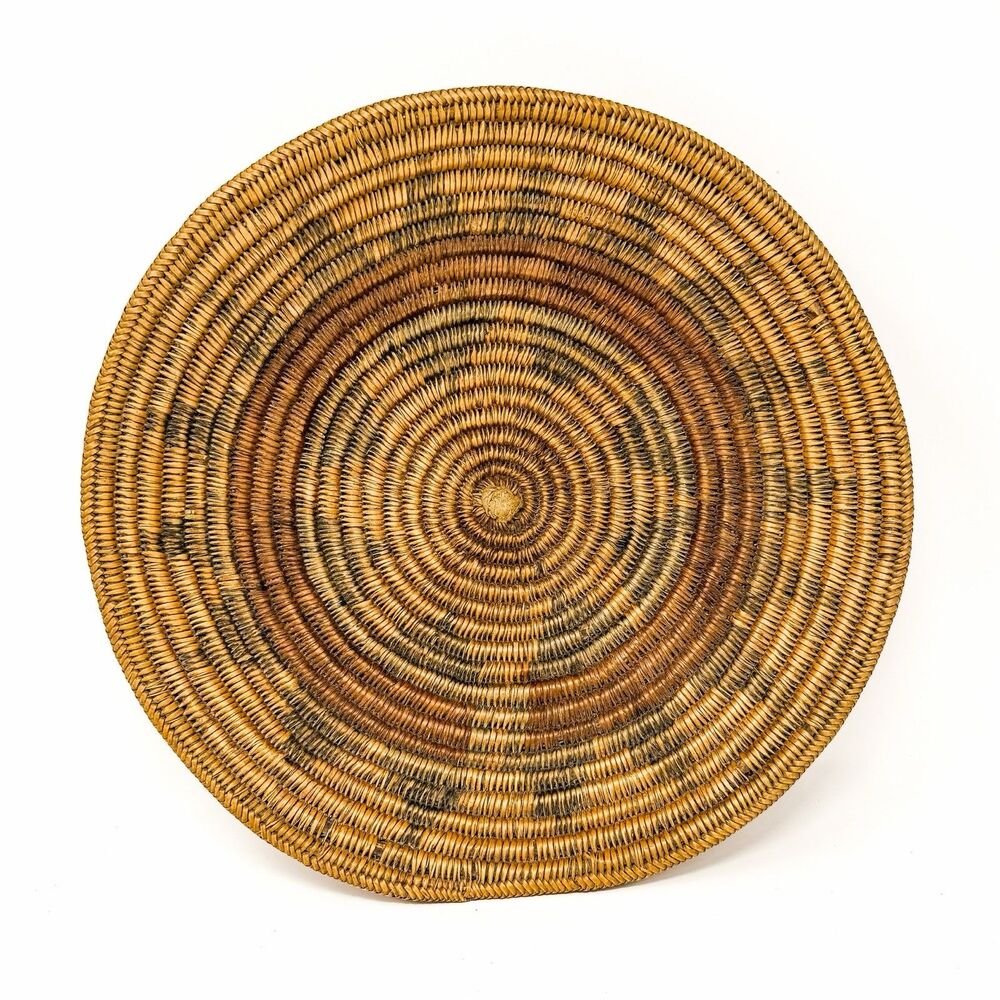 Antique Navajo Diné Wedding Ceremony Basket 13” Handwoven Native American